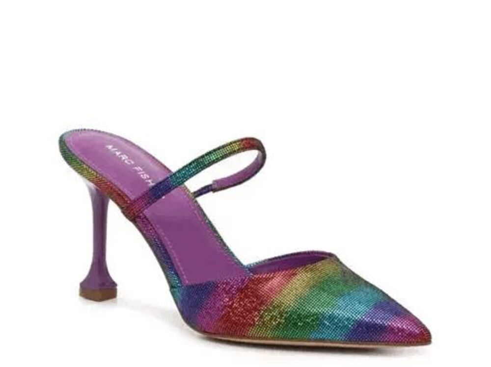 Marc Fisher Hadais 2 Pump Heel Sandals. 6M.